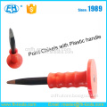 hand use Red handle point chisel for concrete